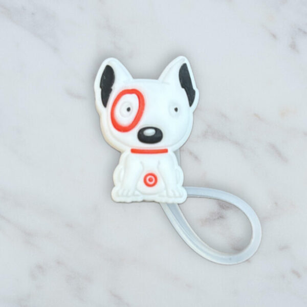 Bullseye Dog Straw Topper