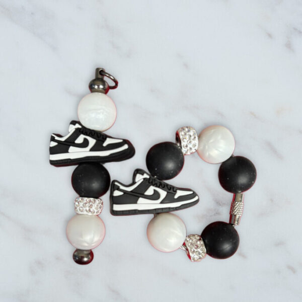 Nikee Shoe Handle Charm & Straw Charm Set
