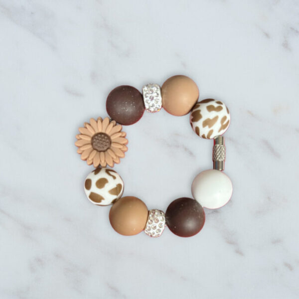 Flower Handle Charm