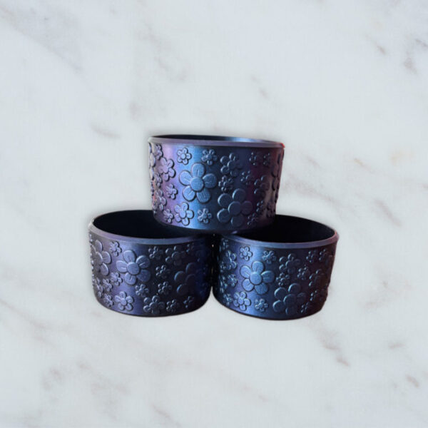 3D Royal Blue Flower