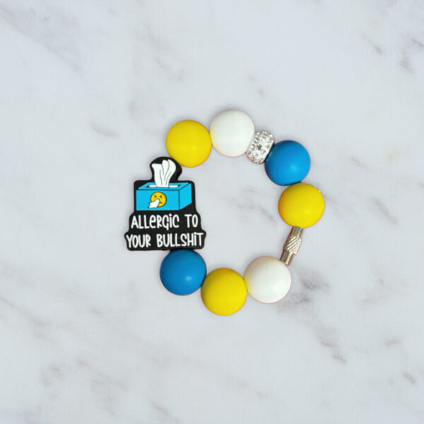 Allergic To BS Handle Charm