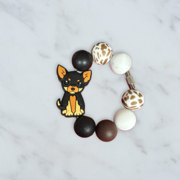 Chihuahua Handle Charm