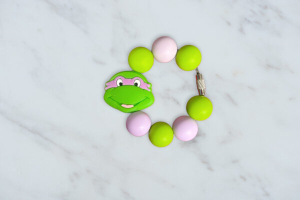Green Turtle Handle Charm