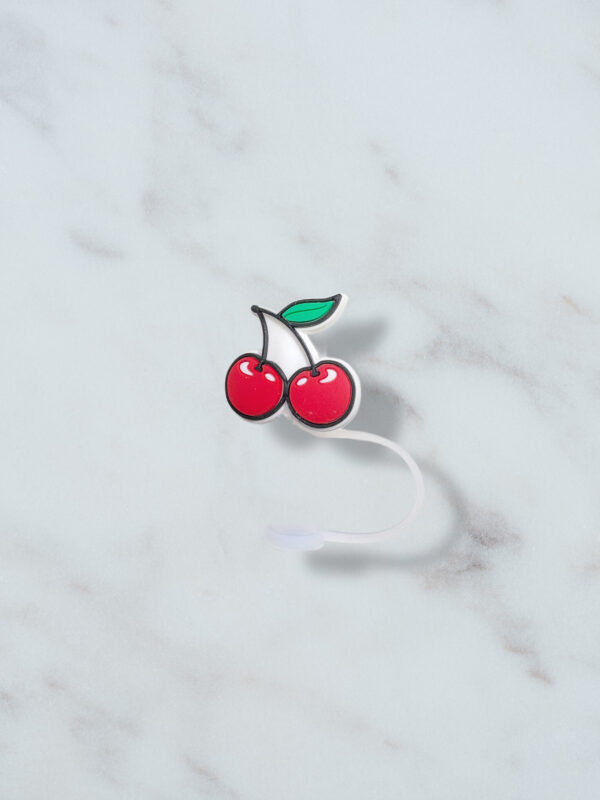 Cherry Straw Topper
