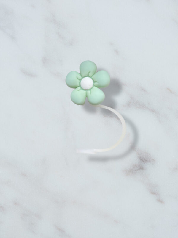 Light Green Straw Topper