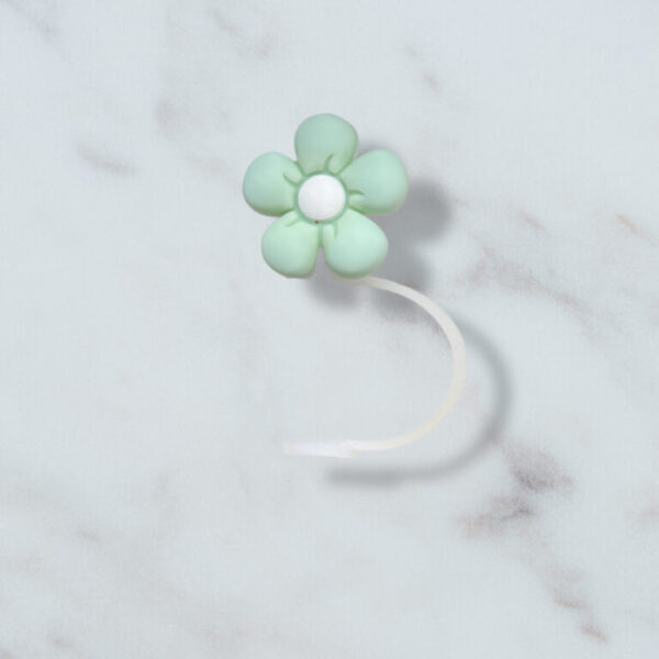 Light Green Straw Topper