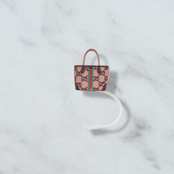 Gucci Inspired Bag Straw Topper