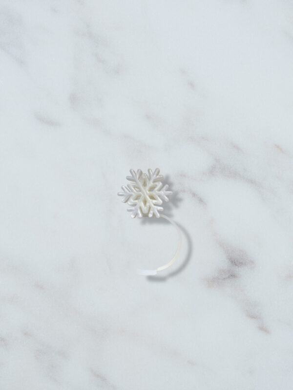Snowflake Straw Topper