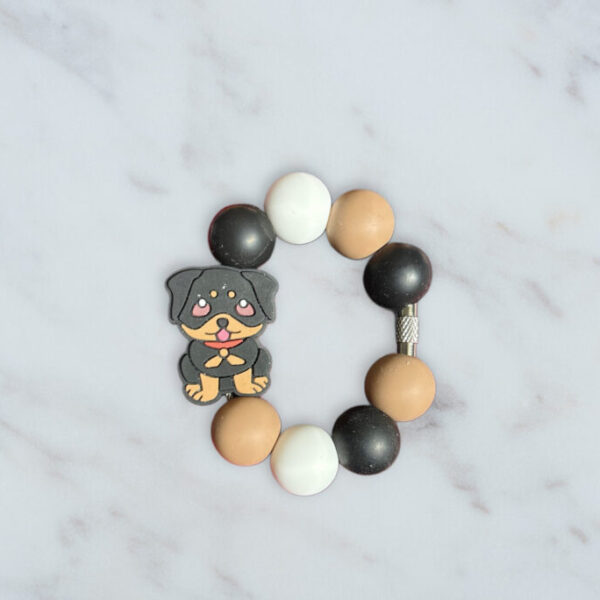 Rottweiler Handle Charm