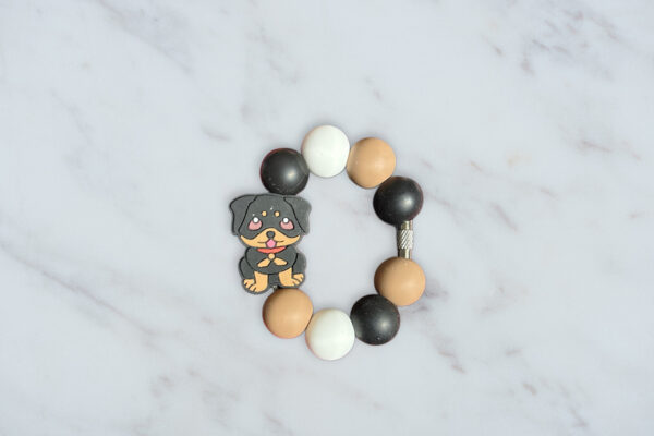 Rottweiler Handle Charm