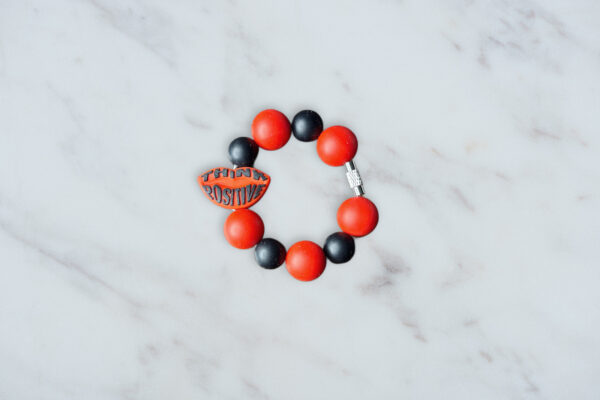 Positive Lips Handle Charm
