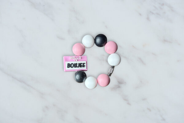 Pink Boujee Handle Charm