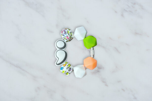 White It’s Ok Handle Charm