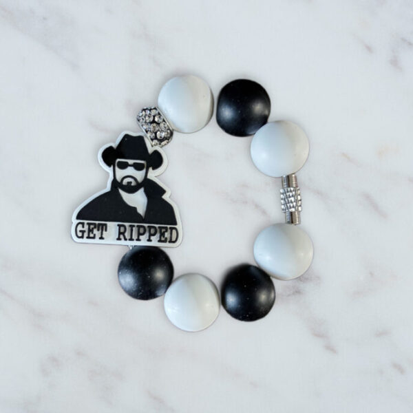 Cowboy Get Ripped Handle Charm