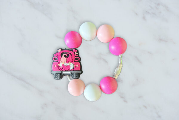Heart Gnome Handle Charm