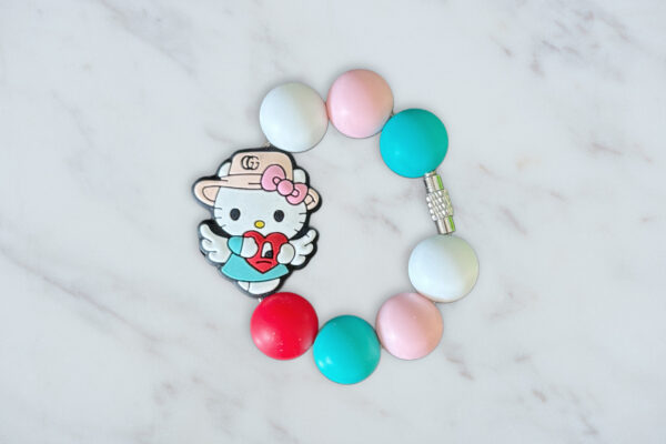 HK Heart Handle Charm