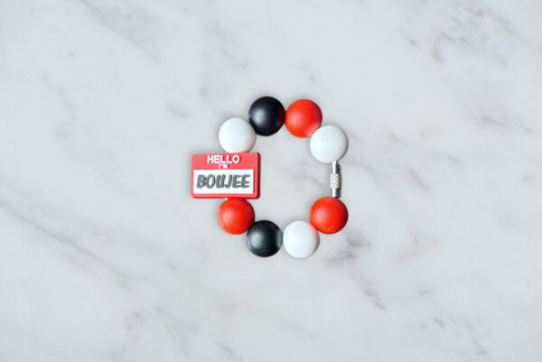 Red Boujee Handle Charm