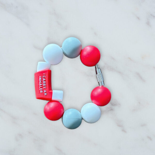 Red Inhaler Handle Charm