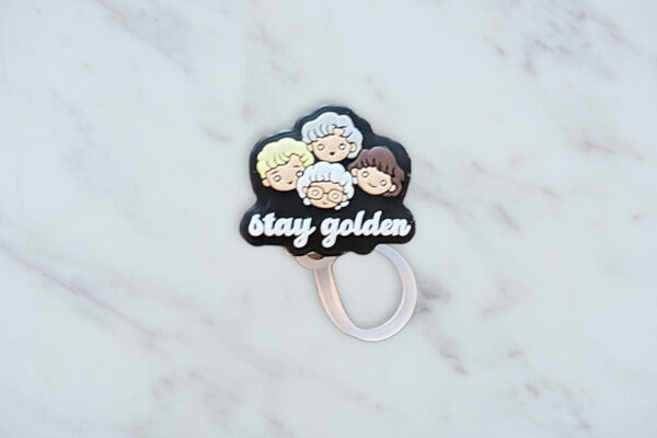 Stay Golden Golden Girls Straw Topper