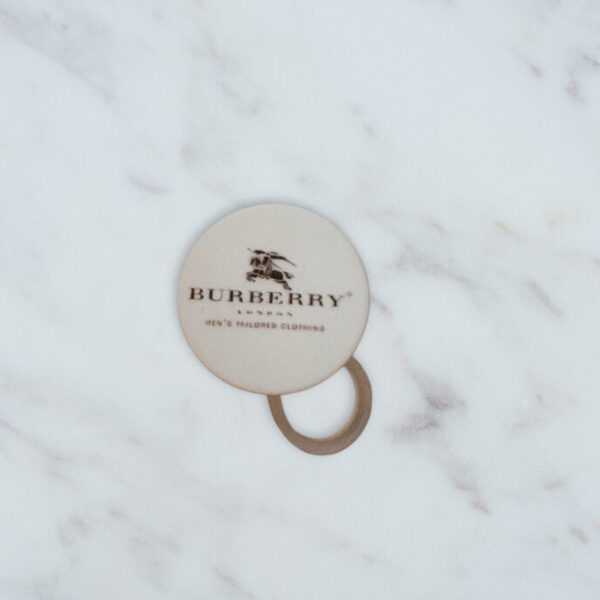 Burberry Inspired Straw Topper