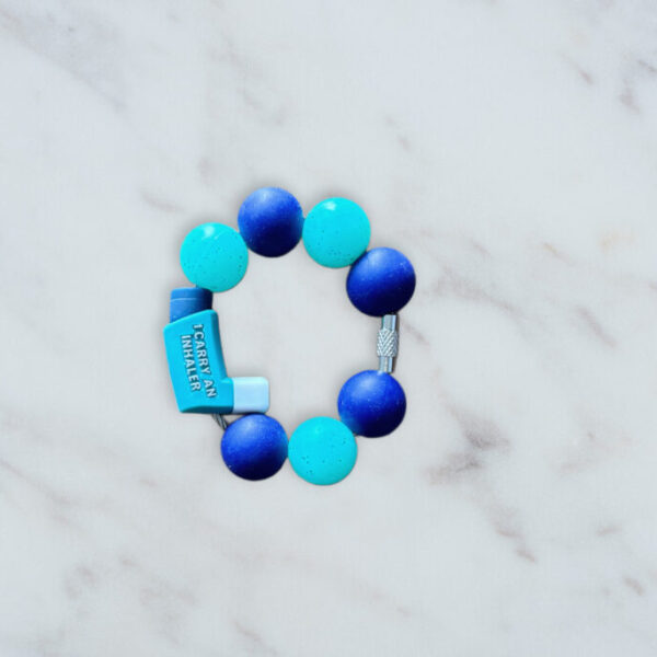 Blue Inhaler handle Charm