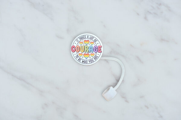 Courage Straw Topper