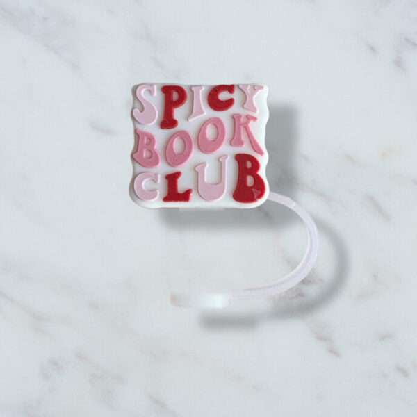 Book Club Straw Topper