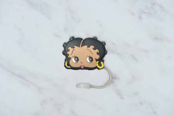 Betty Bop Inspired Straw Topper