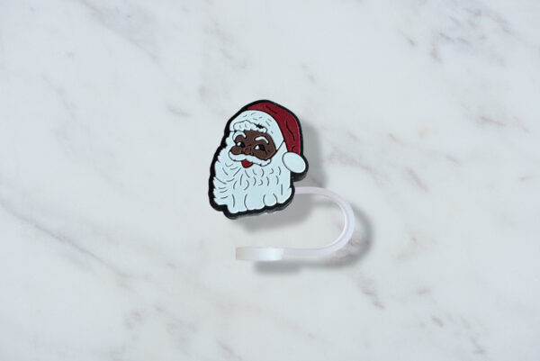 AA Santa Straw Topper