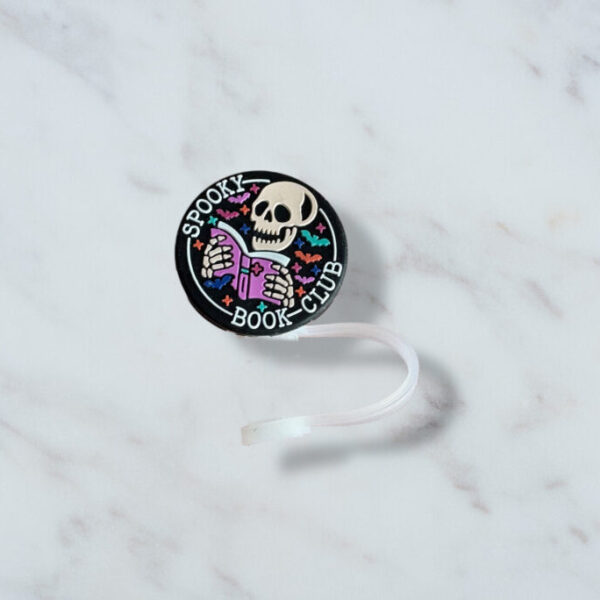 Spooky Reader Straw Topper