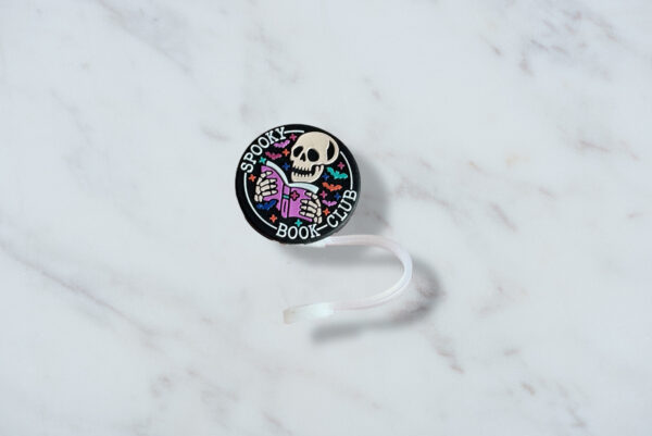 Spooky Reader Straw Topper