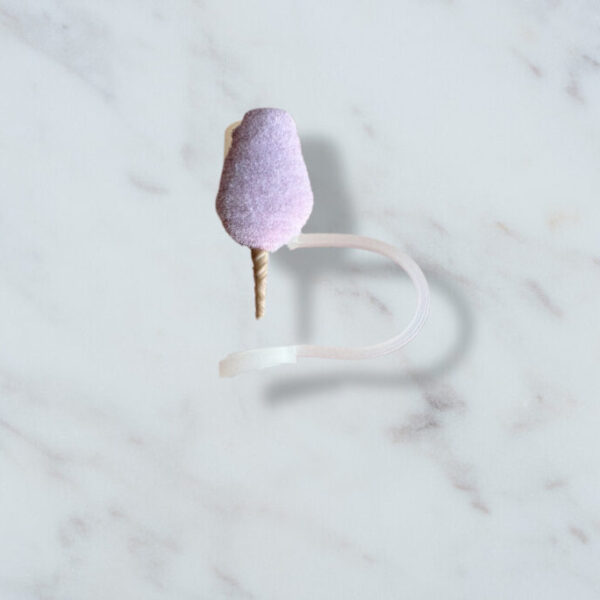 Cotton Candy Straw Topper
