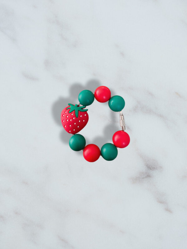 Strawberry Handle Charm