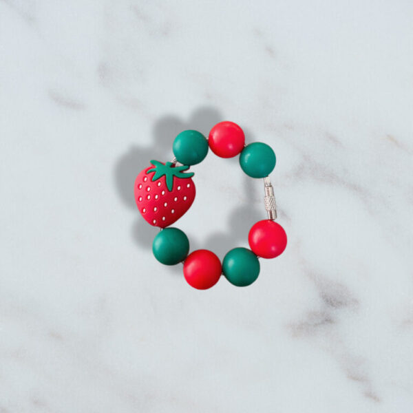 Strawberry Handle Charm