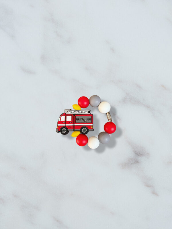 Fire Truck Handle Charm