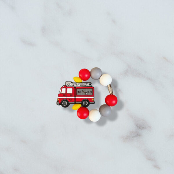 Fire Truck Handle Charm